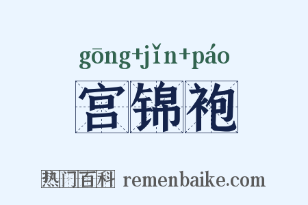 宫锦袍是什么意思的图片